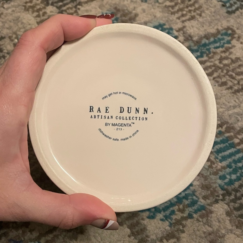 Rae Dunn Salsa and Guac Ceramic Serving Bowl Set with 2 Bamboo Spoons - Picture 7 of 13